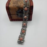 Vintage design silver bracelet