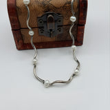 Medieval style  waterpearl choker