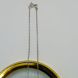 Antique style silver sterling chain