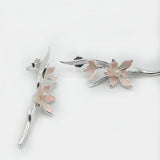 Vintage Brooch design earrings