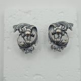 BAS vintage Dutch design silver  earrings