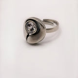 KL design fire×water adjustable ring