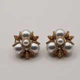 French medieval style chandelier earrings