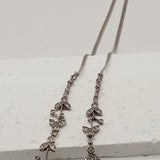 Floral vintage design necklace