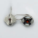 Antique multi natural waterpearl earrings