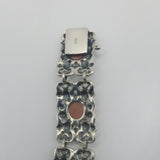 Vintage design silver bracelet