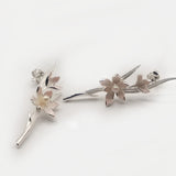 Vintage Brooch design earrings