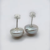 Genuine waterpearl baroque stud