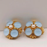Victorian style chandelier earrings