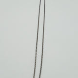Vintage design silver sterling chain
