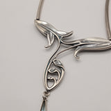 Flower antique design choker
