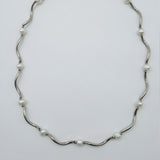 Medieval style  waterpearl choker