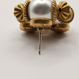 French medieval style chandelier earrings