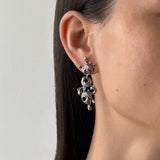 BAS design silver earrings
