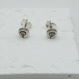 KL design Fire×Water mini stud earrings
