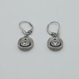 KL design Fire×Water dangle earrings