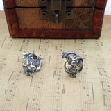 BAS vintage Dutch design silver  earrings