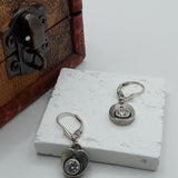 KL design Fire×Water dangle earrings