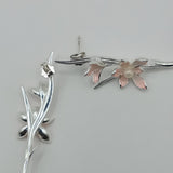 Vintage Brooch design earrings