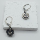 KL design Fire×Water dangle earrings