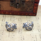 BAS vintage Dutch design silver  earrings
