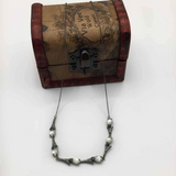 Ship vintage design necklace
